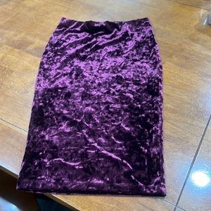 Velvet Skirt